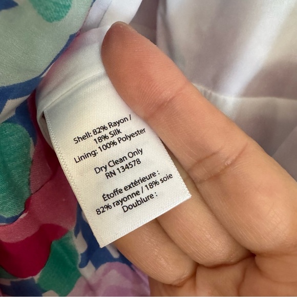 Vineyard Vines Pink Run For The Roses Floral Sleeveless Jumpsuit in Size 0 - Picture 5 of 15